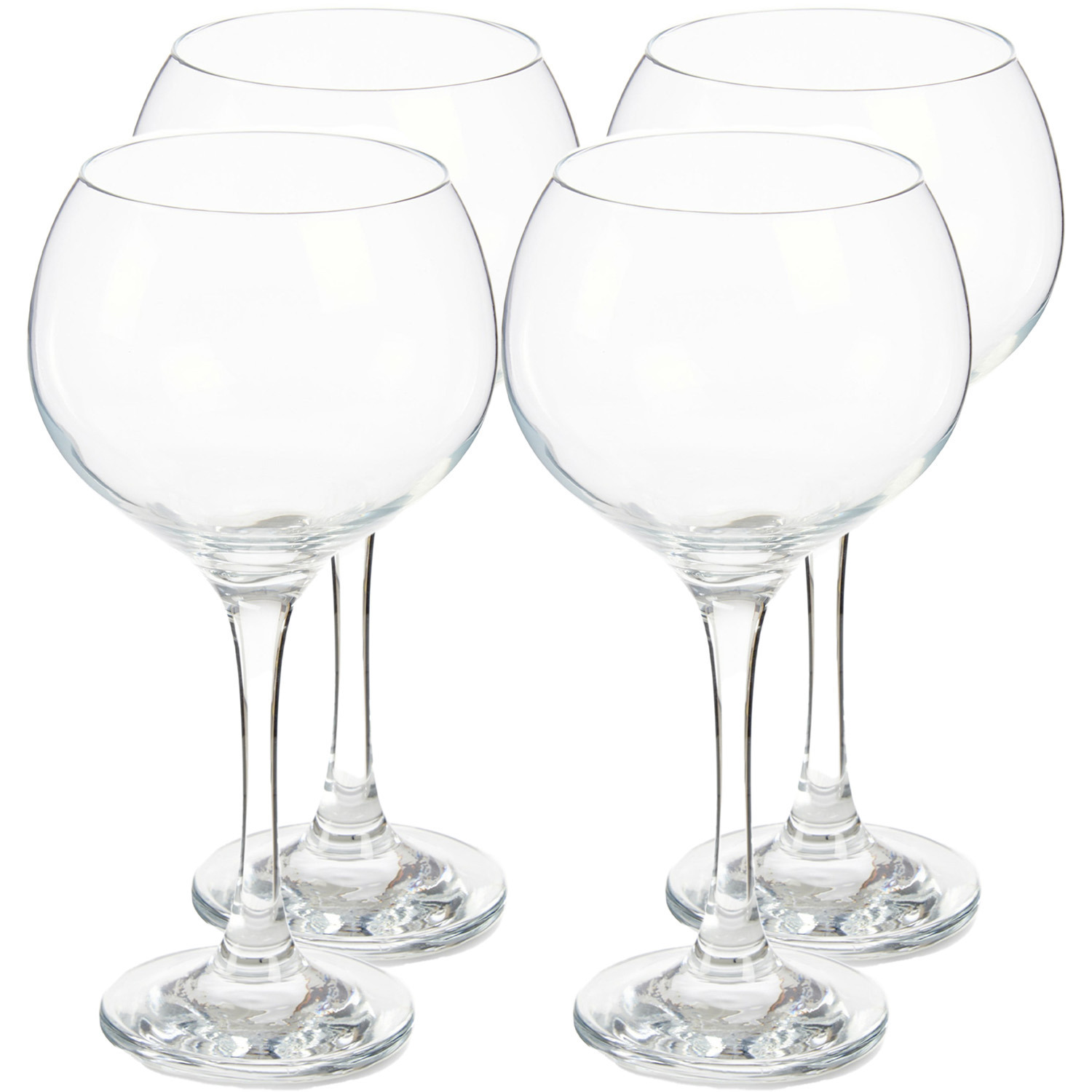 Pasabahce Bistro cocktail-gin glazen glas set 4x stuks 790 ml