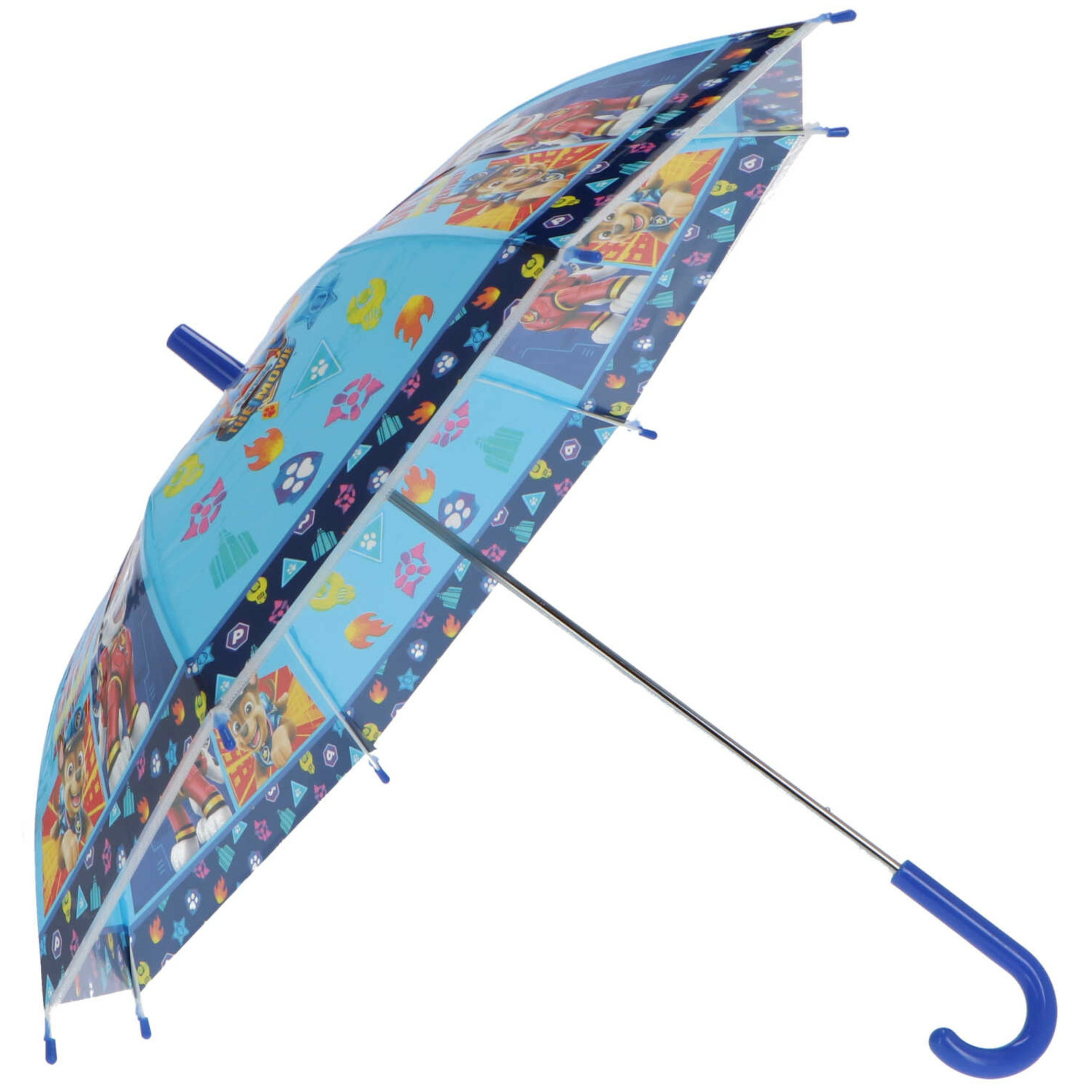 Paw Patrol Kinderparaplu Blauw Transparant 60 cm Paraplu