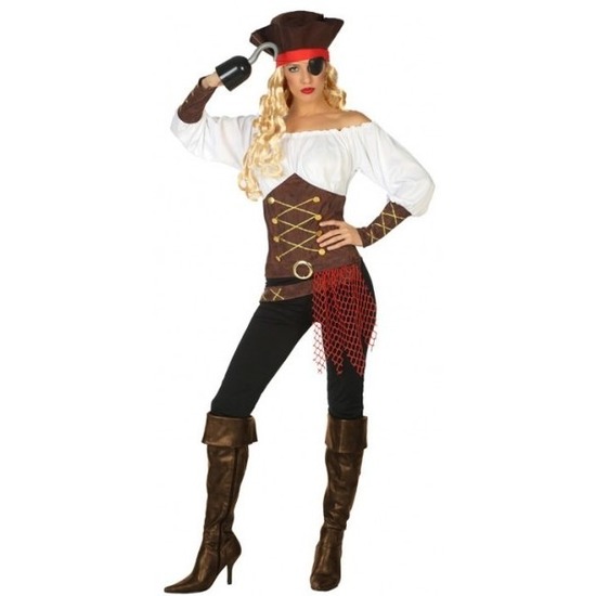 Piraten kostuum Agatha voor dames