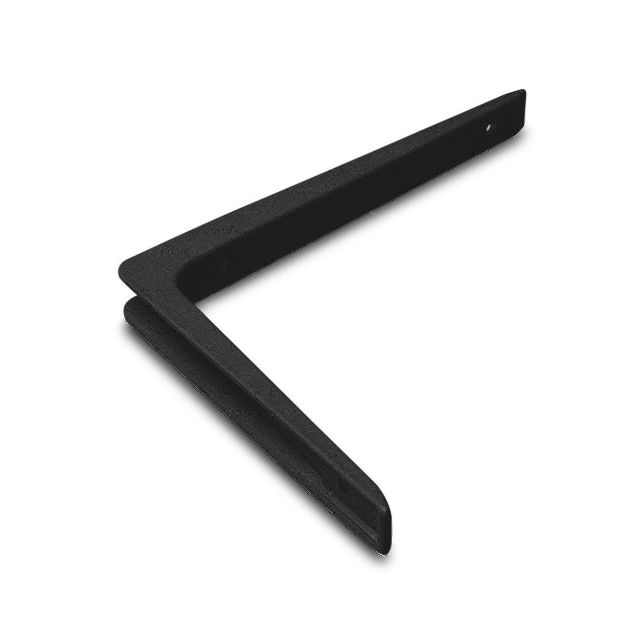 Planksteunen-plankdragers zwart gelakt aluminium 30 x 20 cm tot 80 kilo