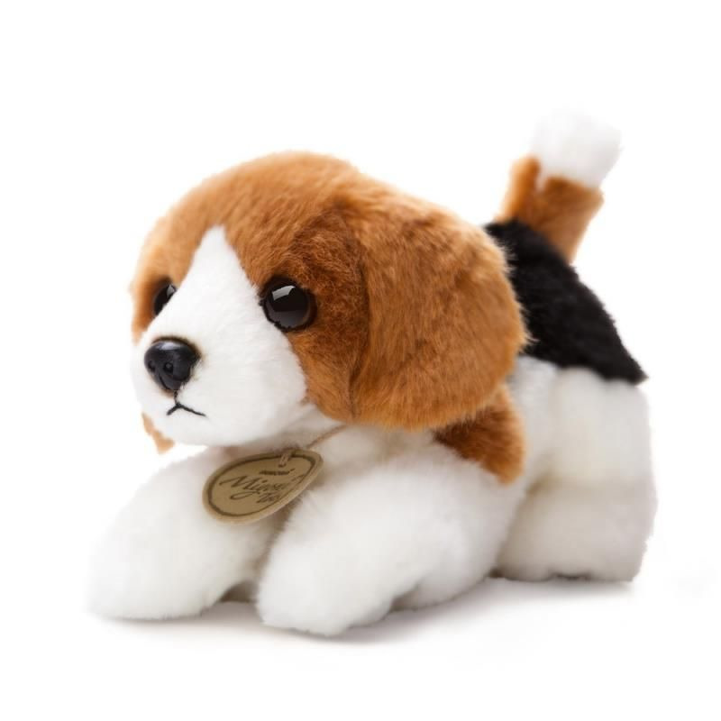 Pluche dieren knuffels beagle hond van 20 cm