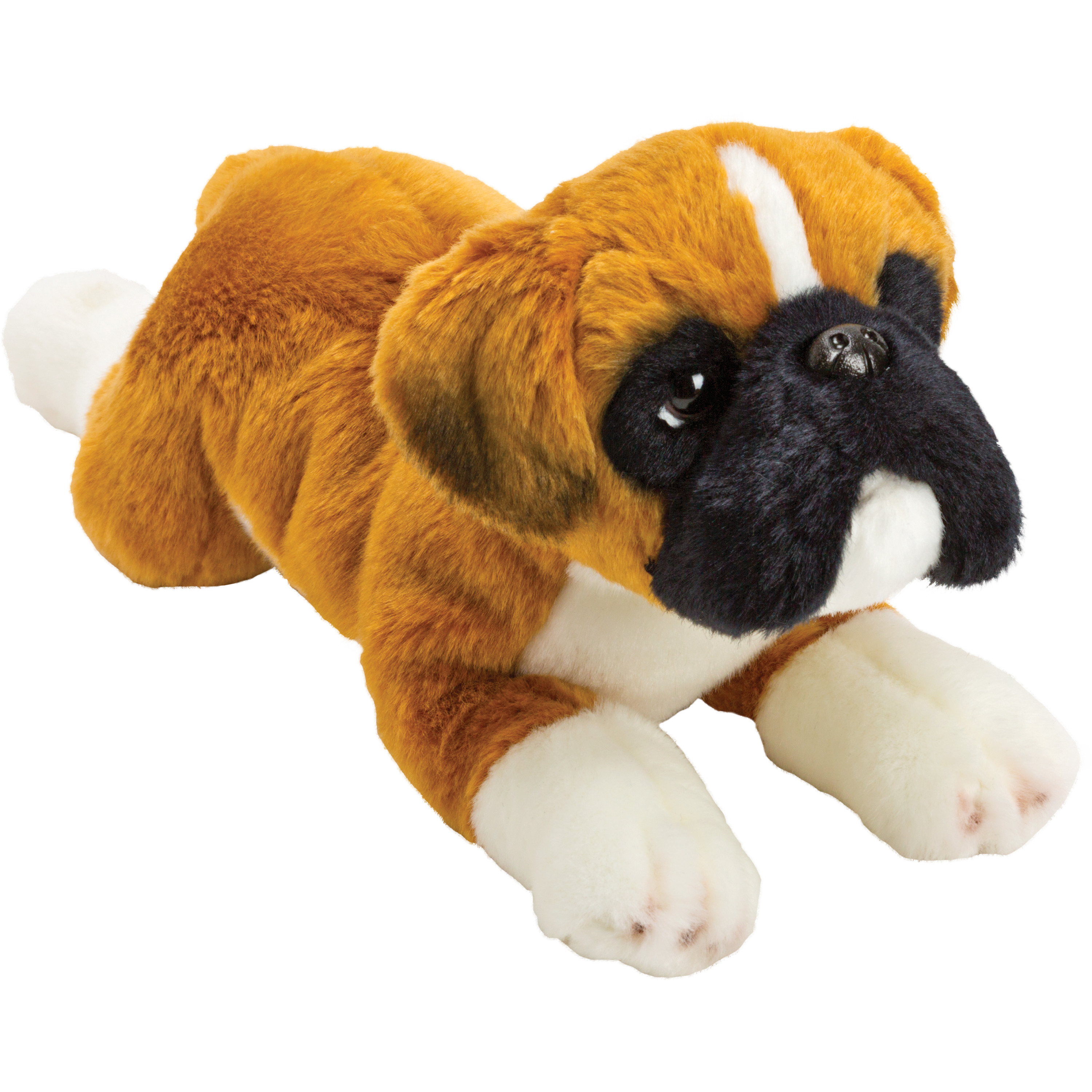 Pluche knuffel dieren Boxer hond 34 cm