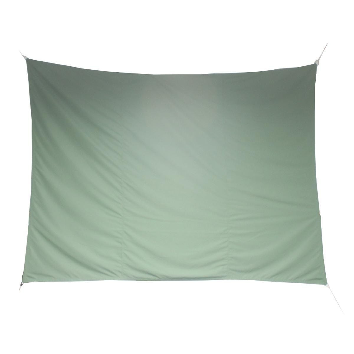 Premium kwaliteit schaduwdoek-zonnescherm Shae rechthoekig groen 3 x 4 meter