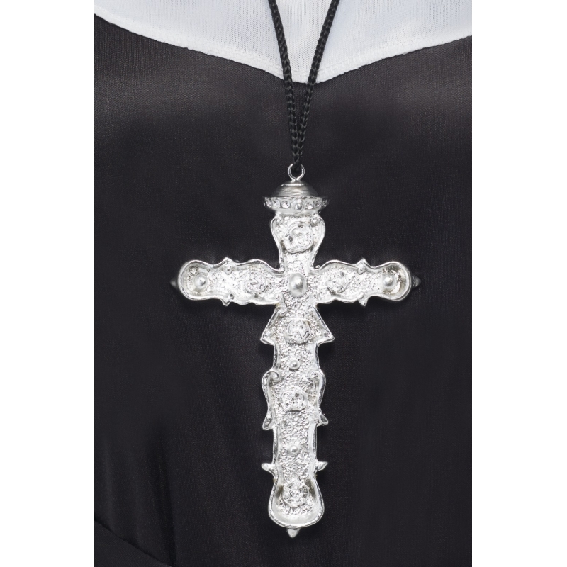 Priester-Monnik verkleed kruis ketting