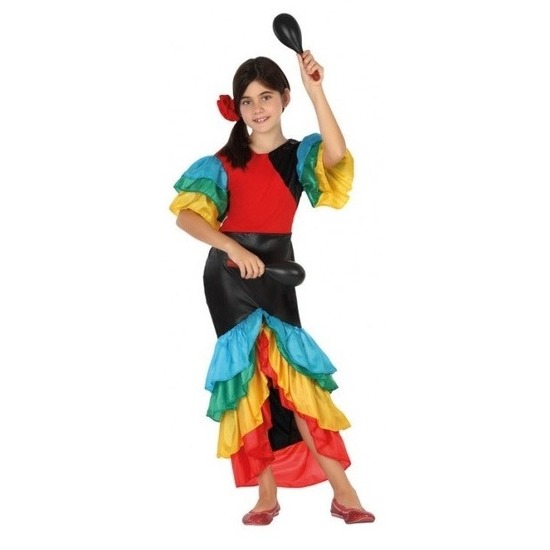 Samba-rumba-flamenco dans kostuum voor meisjes