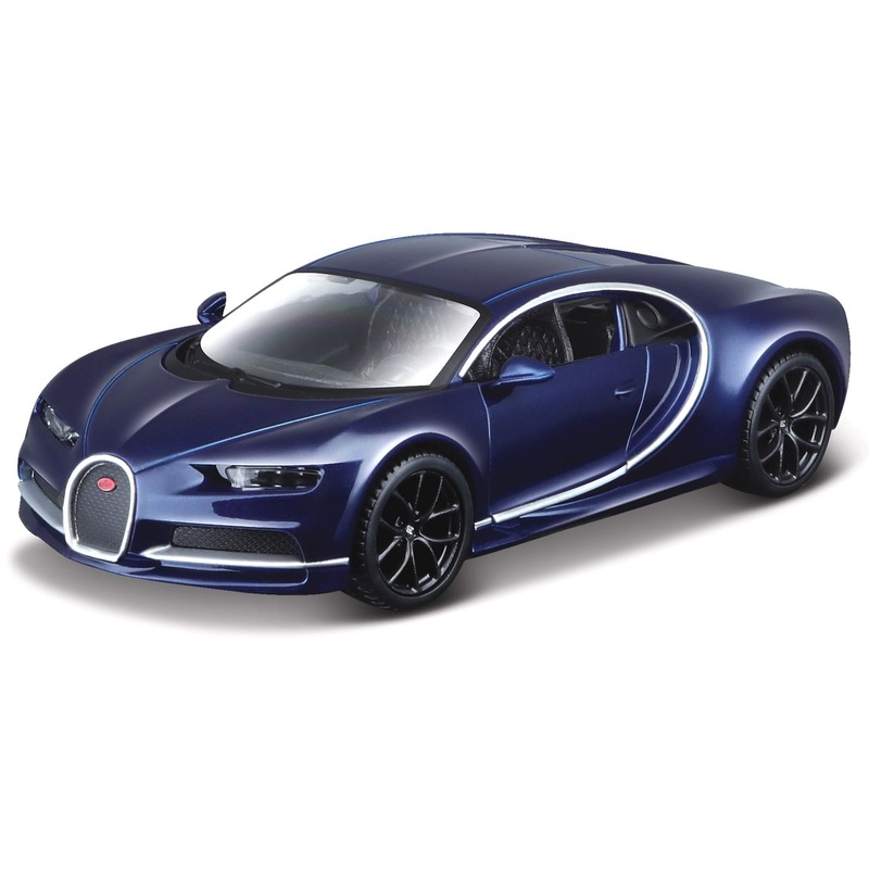 Schaalmodel Bugatti Chiron 1:32 blauw