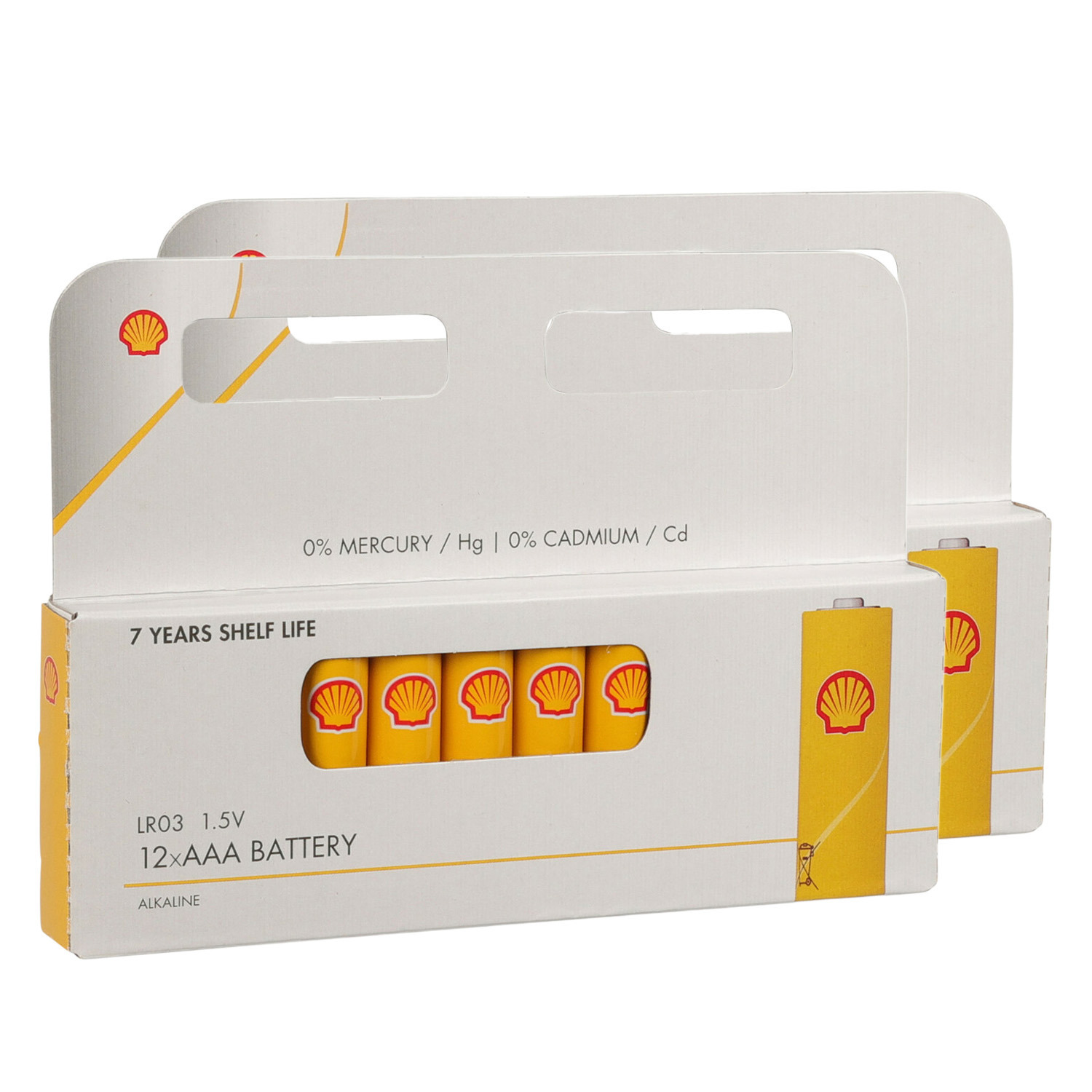 Shell Batterijen AAA type 24x stuks Alkaline