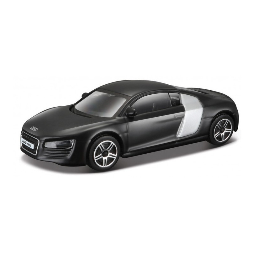 Speelgoedauto Audi R8 zwart 1:43-10 x 4 x 3 cm