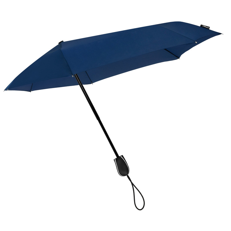 STORMini opvouwbare storm paraplu donkerblauw 100 cm