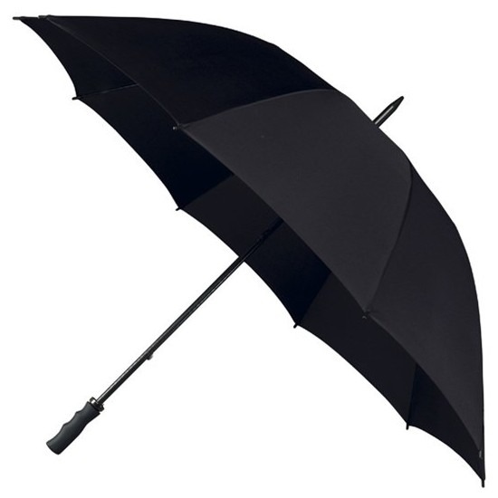 Stormparaplu zwart 130 cm