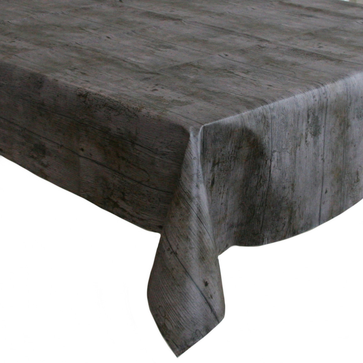 Tafelzeil-tafelkleed donker houten planken 140 x 180 cm