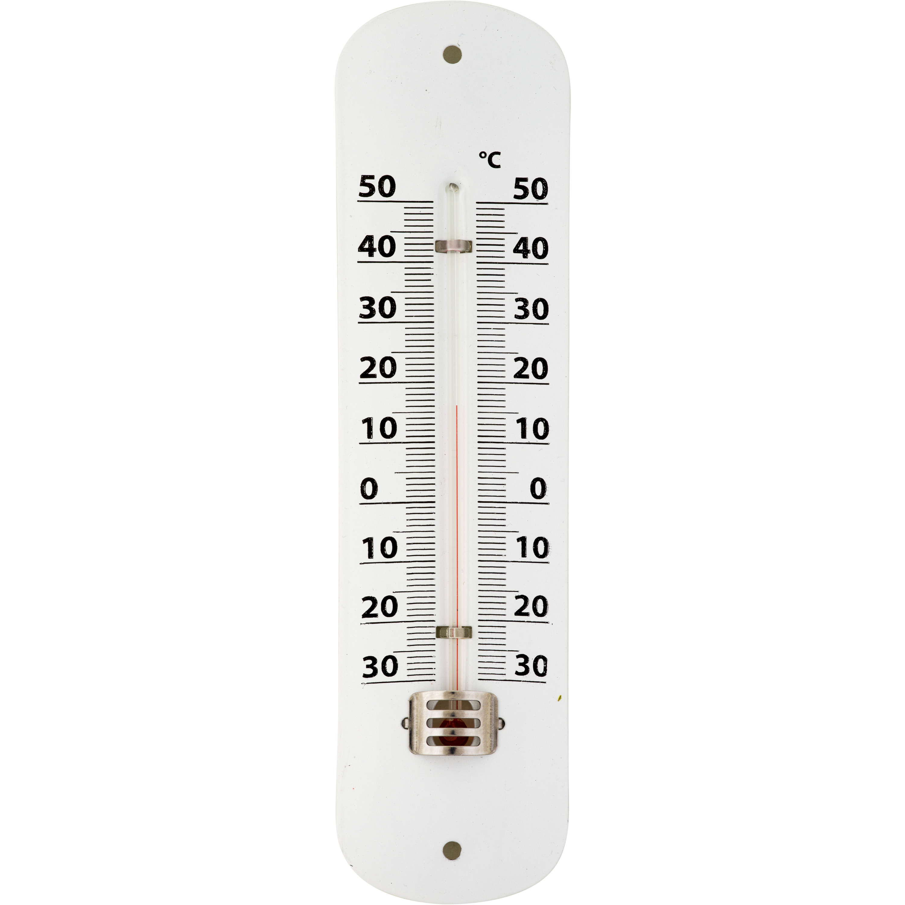 Thermometer wit voor binnen en buiten