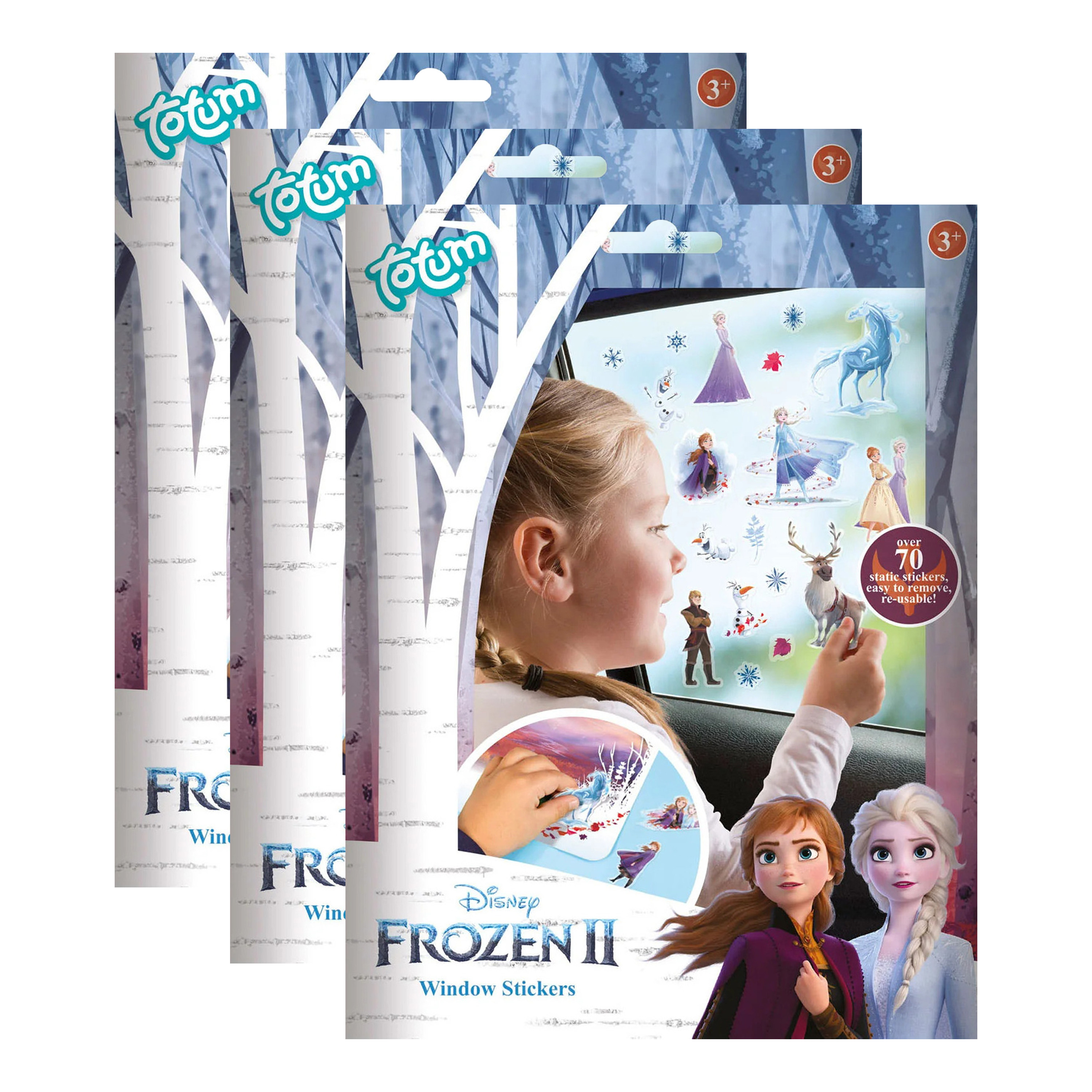 Totum Disney Frozen auto raamstickers 210x voor kinderen