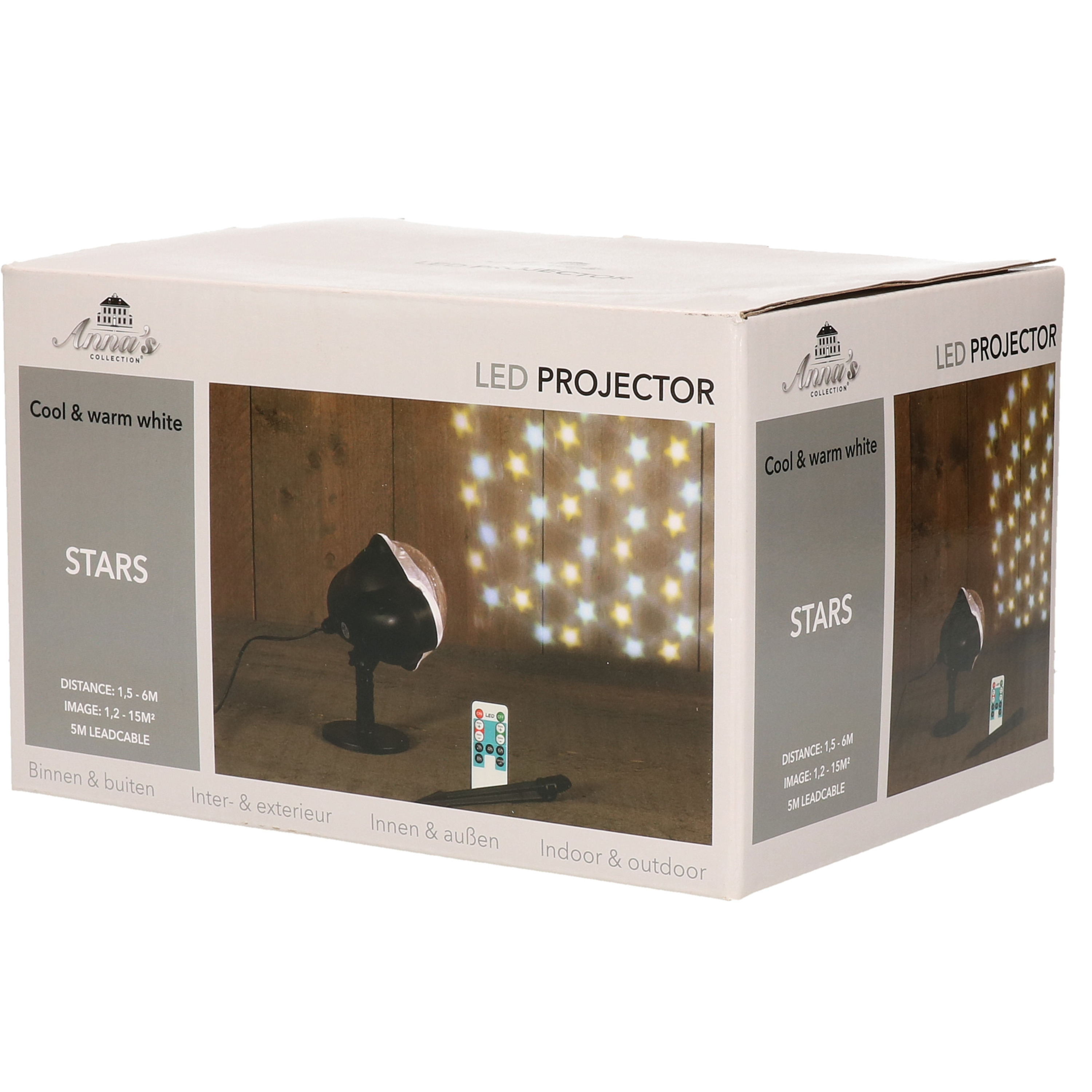 Tuin projector met sterren projectie inclusief timer