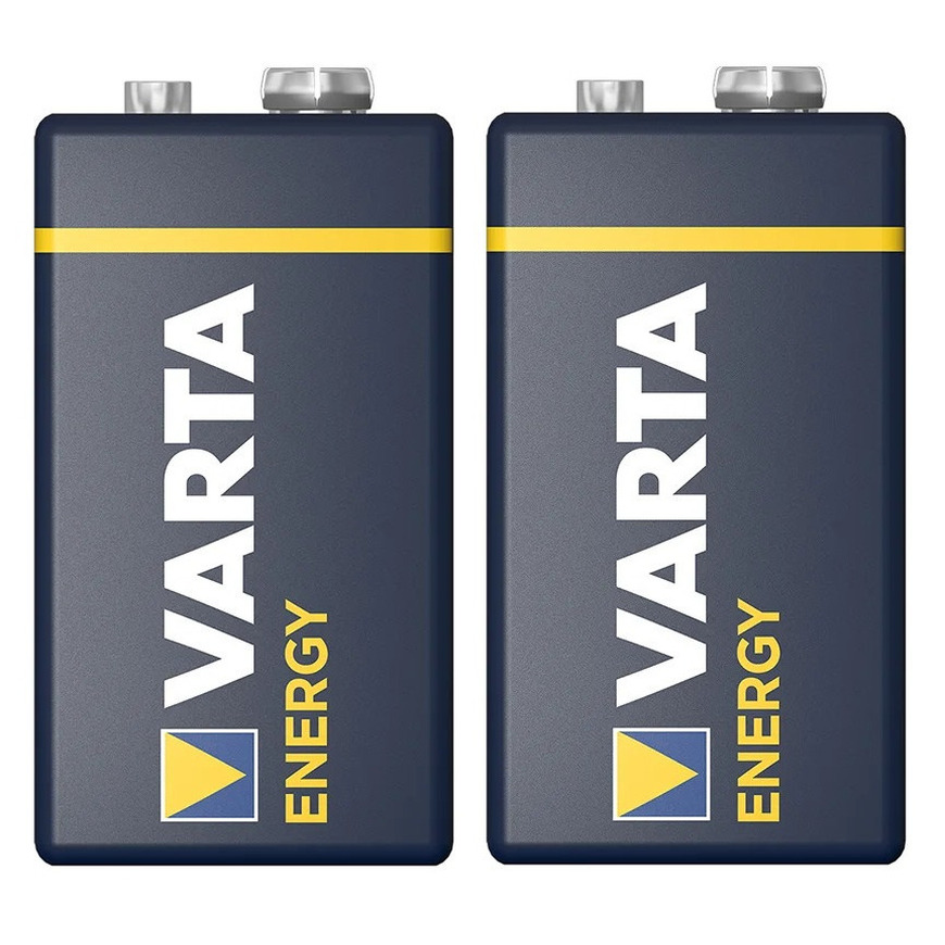 Varta Energy Alkaline batterij 2x 9V blokbatterij LR61