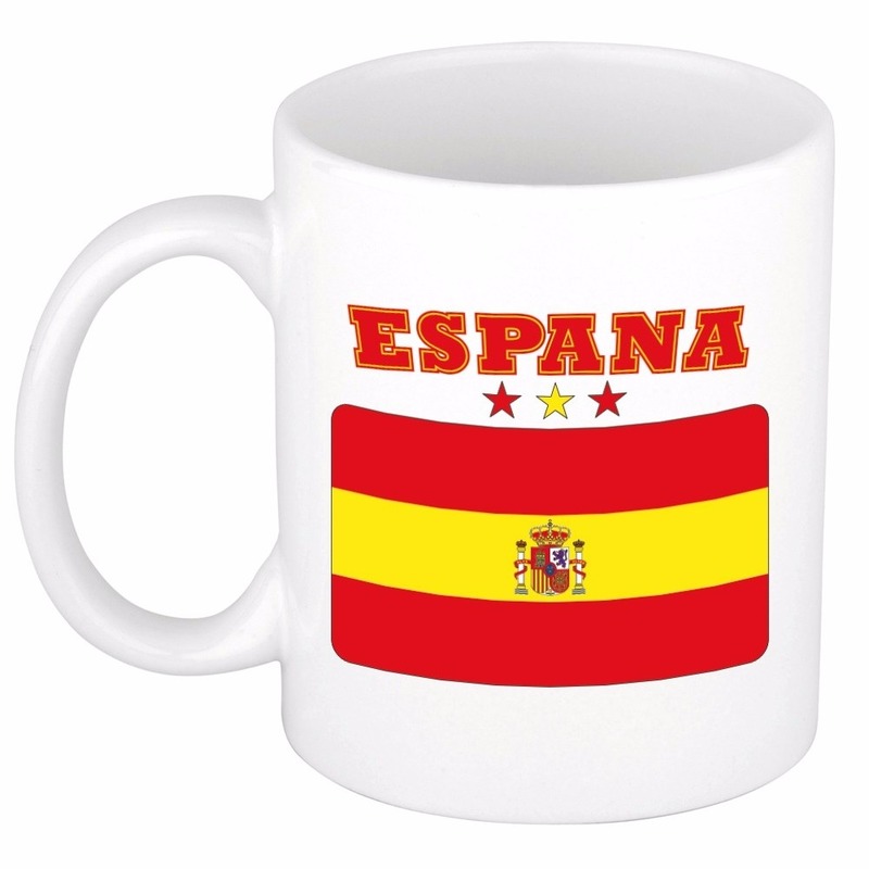 Vlag Spanje beker 300 ml
