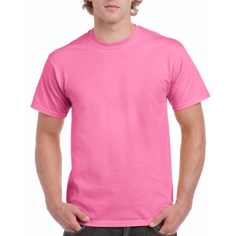 Voordelig roze T-shirts voor volwassenen