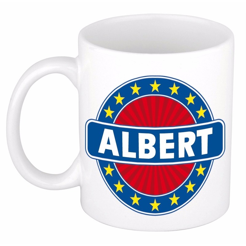 Voornaam Albert koffie-thee mok of beker
