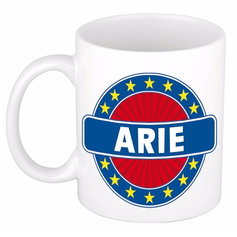 Voornaam Arie koffie-thee mok of beker