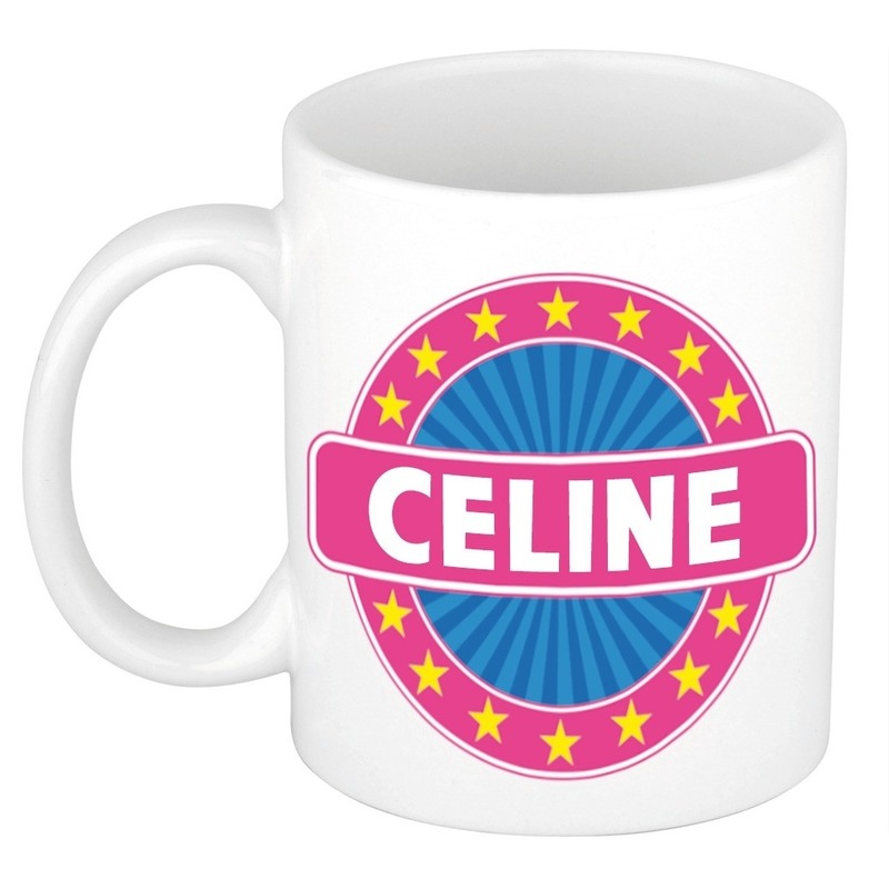 Voornaam Celine koffie-thee mok of beker