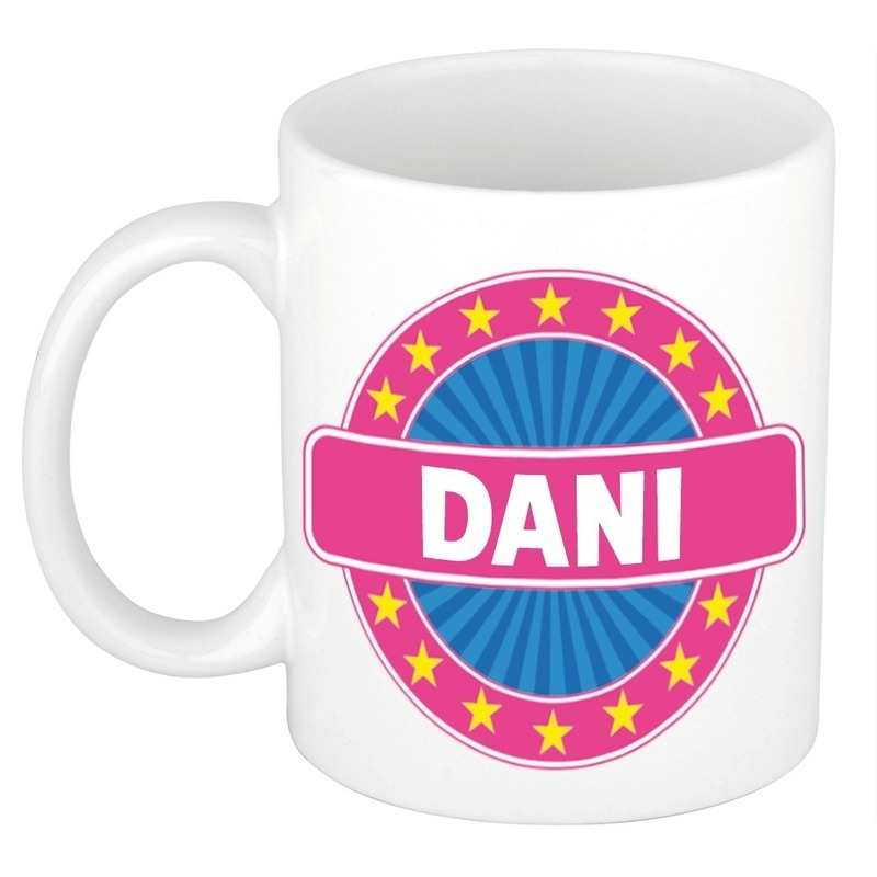 Voornaam Dani koffie-thee mok of beker