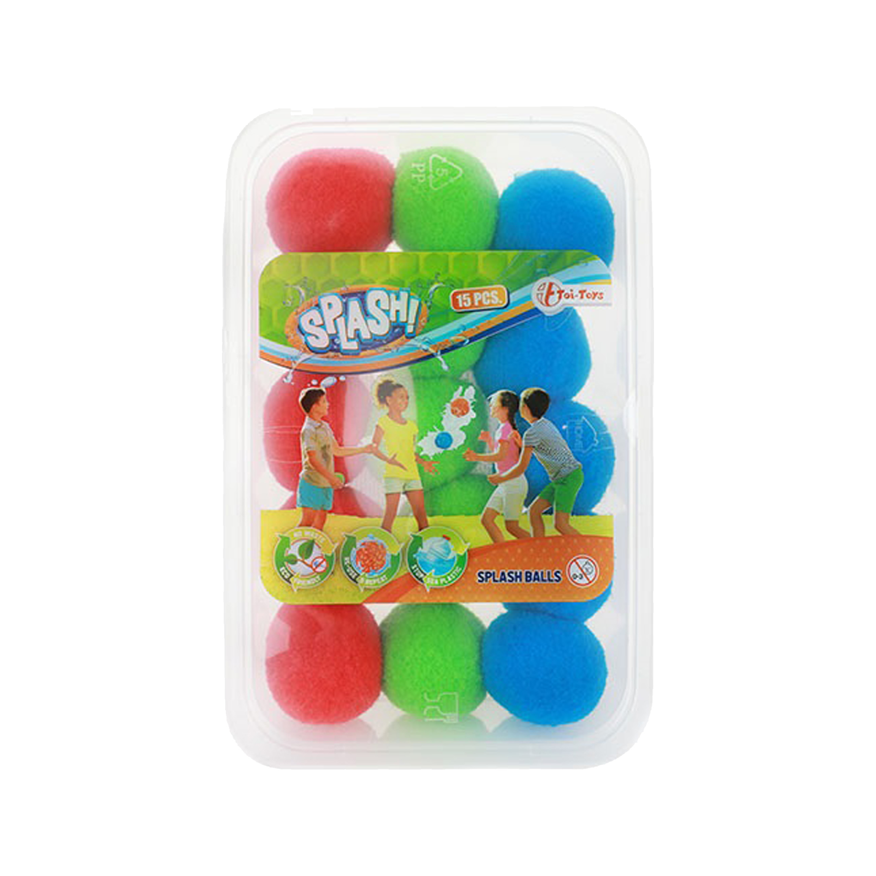 Waterspeelgoed splash ballen 15 stuks herbruikbare waterballonen zomer speelgoed
