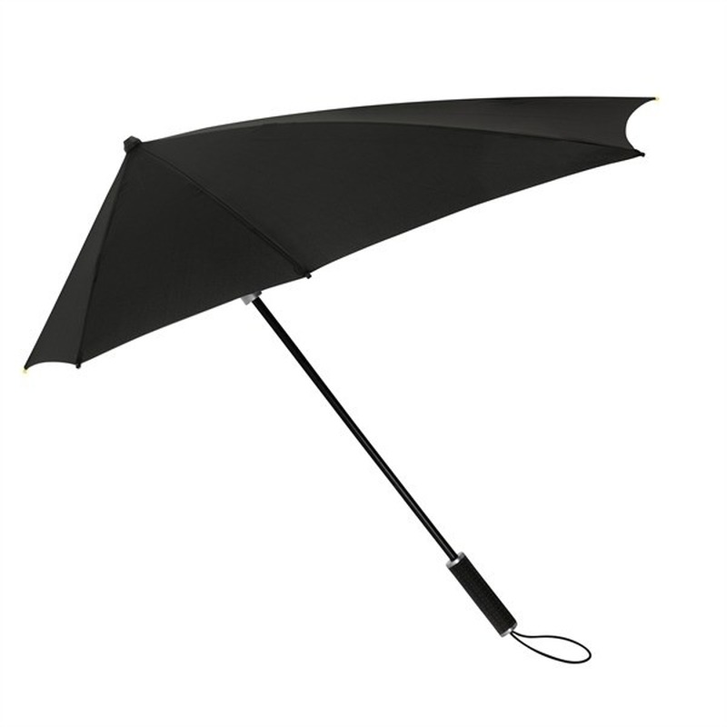 Windproof storm paraplu 100 cm zwart