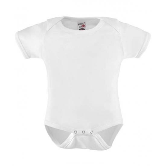 Witte baby rompers