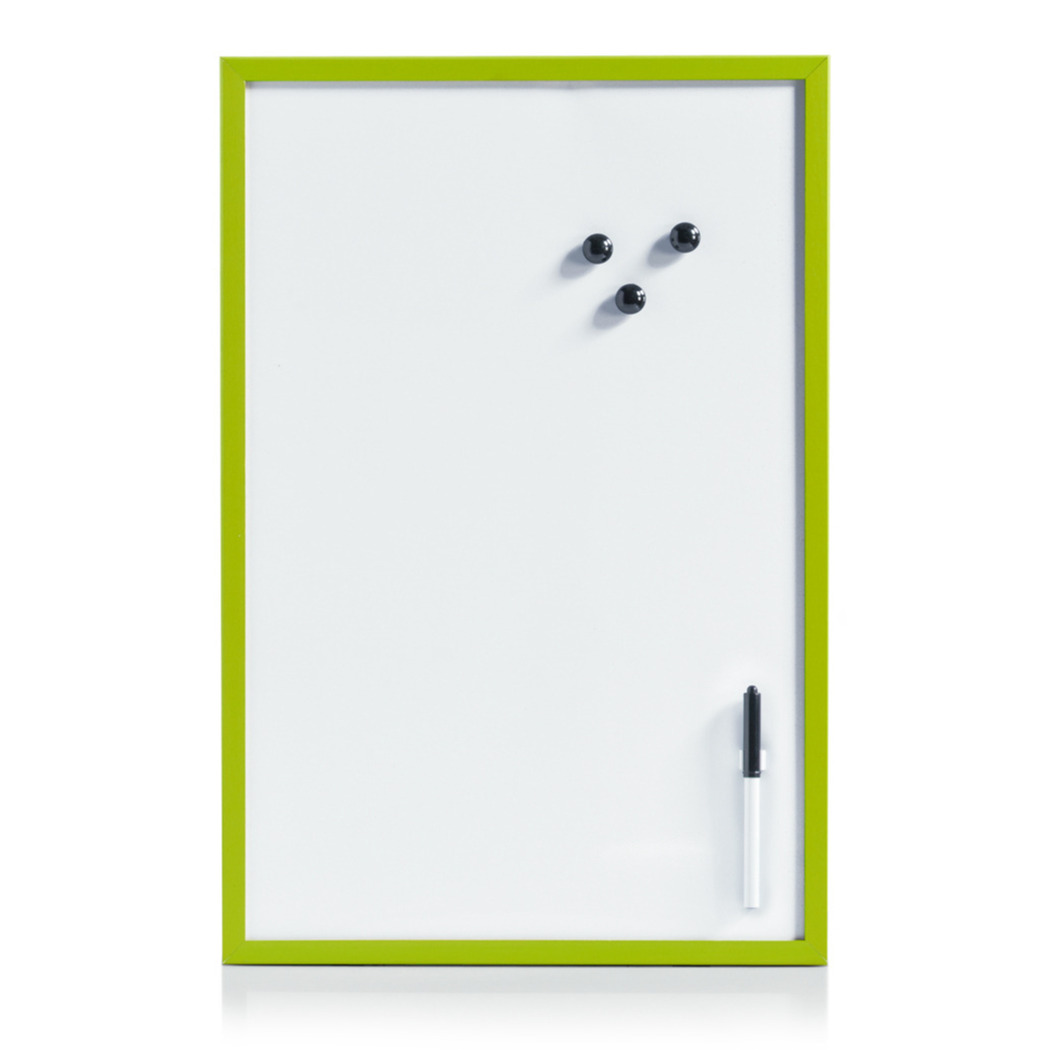 Zeller whiteboard-memobord magnetisch incl. marker-magneten 40 x 60 cm
