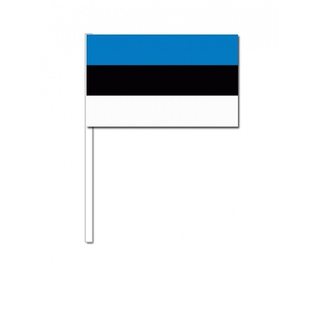 Zwaaivlaggetjes Estland 10 stuks