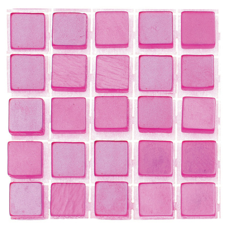 119x pieces mosaic tiles pink 5 x 5 x 2 mm