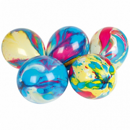16x pieces Multicolor balloons 18 cm