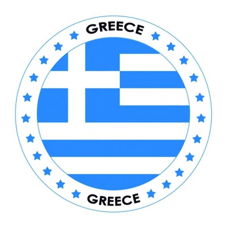 Griekenland thema bierviltjes 25 stuks