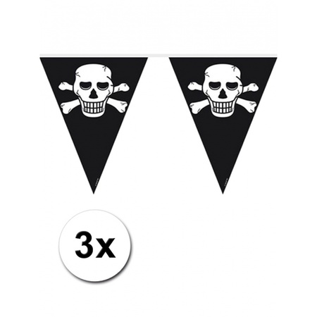 3x Pirate flagline