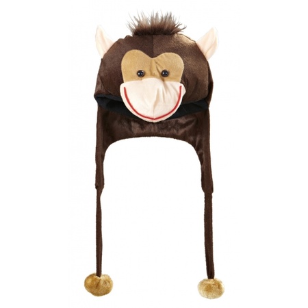 Monkey hat for adults
