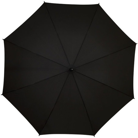 Automatische zwart/witte stormparaplu 58 cm
