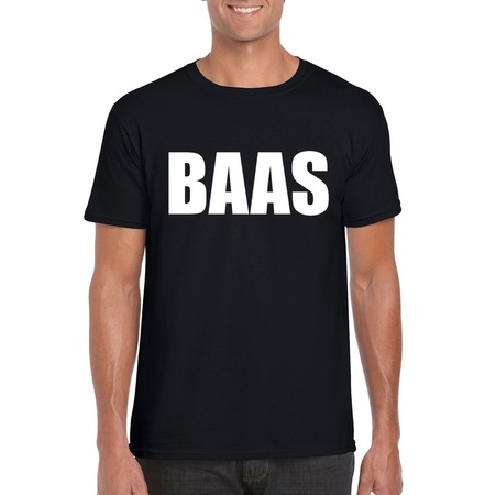 Baas t-shirt black men