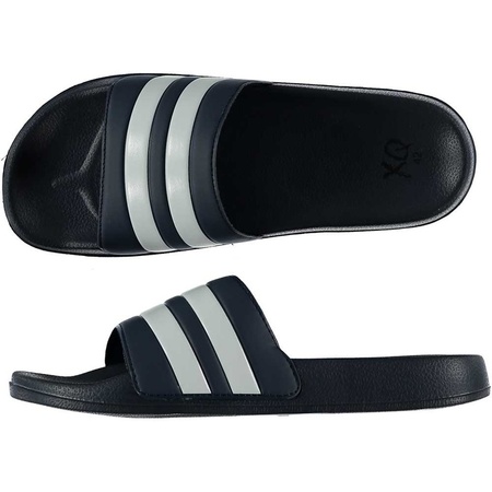 Gents slippers navy/white