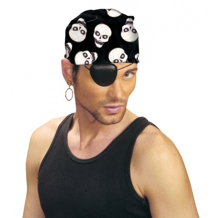 Piraten bandana met print