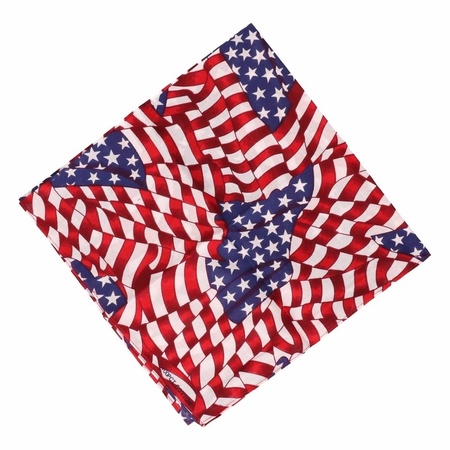USA bandana kleine vlaggetjes