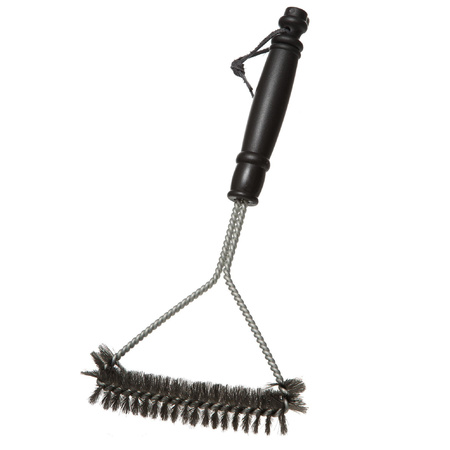 Barbecue grill cleaning brushes