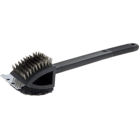 Barbecue cleaning brush 3-in-1 37 cm