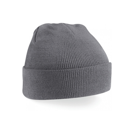 Basic winter hat graphite grey