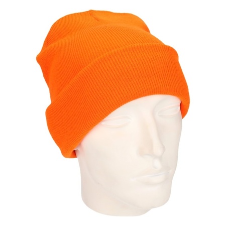 Basic winter hat orange