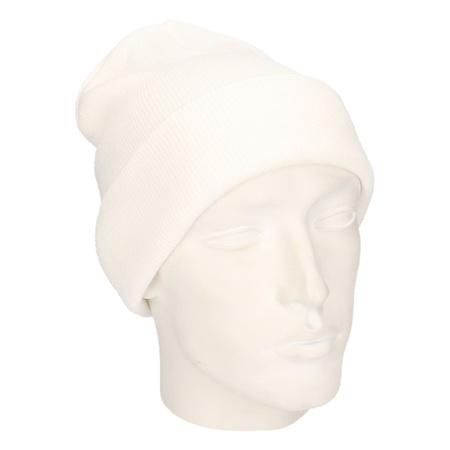 Basic winter hat white