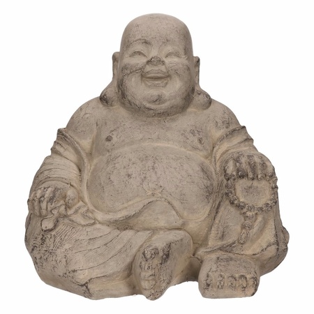 Lachende boeddha beeldje 24 cm