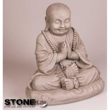 Mediterend boeddha beeld 35 cm