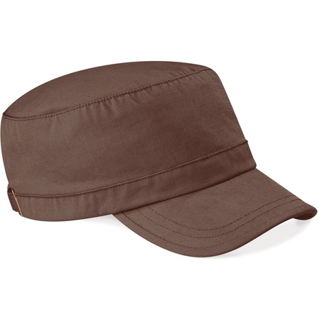 Army cap 100% cotton brown