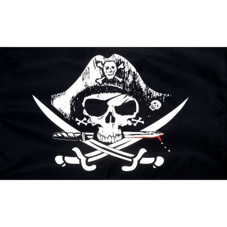 Piratenvlag Crossed sabres
