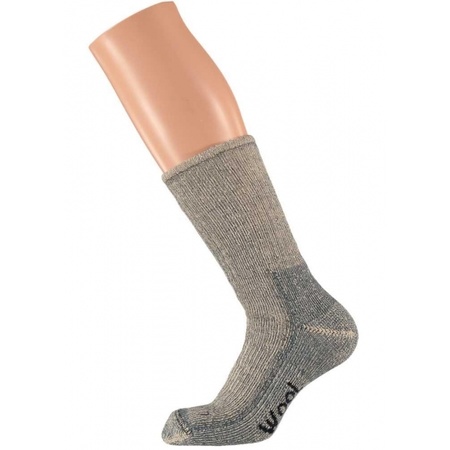 Allerwarmste sokken grijs maat 45-47